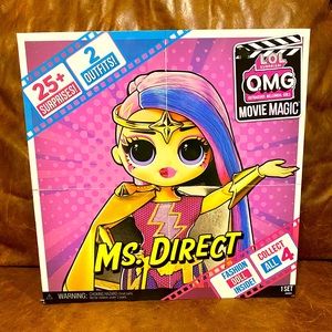 LOL Surprise OMG Movie Magic Ms. Direct Fashion Doll. NEW & FACTORY SEALED!